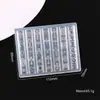 Molde de Silicona para Tallado de Uñas Nuevo Transfronterizo, Molde de Impresión para Árbol de Navidad, Campana, Hombre de Jengibre, Herramienta DIY para Uñas en Relieve