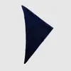 Bufanda Triangular de Punto Rayada Mezcla de Lana Casera 30 para Mujer en Otoño e Invierno Estilo Coreano Neutro Protección para el Cuello Bufanda Pequeña de Lana