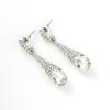 Aretes de Gota de Agua con Pedrería de Industria Pesada Europea y Americana Transfronteriza para Mujer, Moda, Temperamento, Exagerados, Lujo Ligero, de Alta Gama, Personalizados