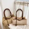 2026 Nova Bolsa de Palha de Grande Capacidade, Bolsa de Ombro Elegante e Versátil para o Dia a Dia, Bolsa de Mão, Bolsa Casual Feminina, Bolsa de Praia
