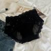 Calcinha de Renda Patchwork Desejo Puro Feminina Vazada Cintura Baixa Forro de Algodão Novo Estilo 2025