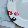 Dibujos Animados Coloridos Cara Grande Sonriente Nube Accesorios DIY Pinzas para el Cabello Adornos para el Cabello Dijes para Zuecos Materiales y Accesorios para Fundas de Teléfono Venta al por Mayor