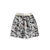 Shorts Casuales Tie-Dye para Hombre Verano Atractivo Deportivos Marca de Moda Sueltos Talla Grande Pantalones de Cinco Puntos Pantalones Exteriores para Hombre