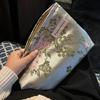 Nova Bolsa de Cosméticos Estilo Nacional Sedas e Cetins, Bolsa de Armazenamento para Retoque de Produtos de Cuidados com a Pele, Bolsa para Documentos, Bolsa de Higiene Pessoal, Bolsa de Mão para Cosméticos