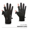 Guantes Impermeables para Exteriores Invierno Pantalla Táctil para Hombres y Mujeres A prueba de Viento Ciclismo Cremallera Deportes Más Terciopelo Montañismo Esquí Guantes Cálidos