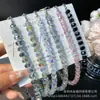 Colgante de Perrito Cadena para Teléfono Móvil Rueda de Cuentas Hecha a Mano Cadena de Muñeca de Cristal Cadena de Cuerda para Funda de Teléfono Móvil Cadena de Llaves