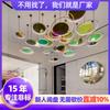 Candelabro Moderno Sencillo Sala de Estar Departamento de Ventas de Alta Gama Chandelir para Mesa de Arena Personalización Iluminación de Hotel Grande Personalización de Candelabro
