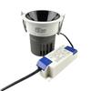 Holofote de colina Proteção ocular COB embutido antirreflexo copo profundo lavável Refletor de parede moldura muito estreita sala de estar lâmpada de teto led