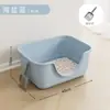 Caixa de Areia para Gatos Jumbo Semi-fechada Anti-respingo Super Grande Aprofundada Banheiro para Gatos Suprimentos para Pets Gato Fabricante Atacado