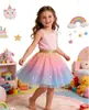 Faldas para Niñas, Faldas Cortas Infantiles de Primavera y Otoño, Faldas de Gasa, Faldas de Malla para Bebés Niñas, Faldas para Niñas Pequeñas, Faldas Plisadas para Niñas Grandes