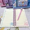 Novo Caderno Fofo com Tema de Animal de Estimação em Desenho Animado com Caneta, Conjunto de Caixa de Presente de Papelaria, Prêmio de Presente para Estudante