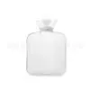 Venta caliente venta caliente Bolsa de agua caliente de PVC tamaño pequeño inyección de agua 250ML transparente grueso llenado de agua manguera de agua caliente bolso cálido de invierno
