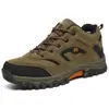 Zapatos de senderismo de talla grande forrados de forro polar para otoño e invierno, zapatos deportivos para hombre y mujer, zapatos de algodón cálidos, zapatos de senderismo impermeables, en stock, venta al por mayor