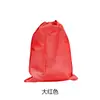 Bolsa de embalaje para zapatos de tela no tejida, bolsa para zapatos, bolsa de embalaje para ropa, cordón, cordón, bolsa de almacenamiento, logotipo impreso en punto