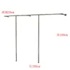 Simple Estante de Pared Plateado para Exhibición de Ropa de Pie Celebridad de Internet INS Tienda de Ropa para Mujer Estante Colgante Lateral para Exhibición de Ropa