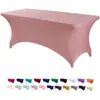 Funda Elástica para Mesa Transfronteriza de Comercio Exterior, Venta Directa de Fábrica, Mantel Elástico de Spandex para Fiesta de Bodas, Funda para Mesa de Cóctel, Mantel