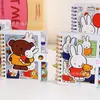 Mi Fei Tu Tu Bobina de Clasificación Snoopy Velcro A7 Cuaderno de Hojas Sueltas Diario Corazón de Niña Cuaderno Planificador