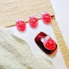 Novos Acessórios de Arte de Unha Desenho Animado Coelho Morango Gatinho Kt Fofo Cola de Creme de Resina Decorações de Unha DIY Atacado