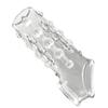 Condón Diente de Lobo de Segunda Generación Hengha Condón para Pene para Hombre Anillo de Bloqueo de Semen para Adultos Condón de Extensión Condón de Cristal Juguete Sexual para Adultos