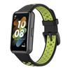 Adequado para pulseira Huawei 7 pulseira HUAWEI band7 furo respirável duas cores substituição tpu pulseira de pulso
