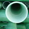 Tuberías Rellenas de Arena Reforzadas con Fibra de Vidrio, Tuberías de Protección para Cables Eléctricos de Fibra de Vidrio, Tuberías de Potencia para Drenaje y Alcantarillado Municipal