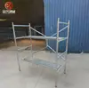 Andamio de Estándar Nacional Comercio Exterior Plegable Elevable Plataforma Móvil Tubo de Acero Engrosado Multifuncional Portátil Estante de Decoración