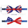 Bandera de Carnaval para Fiesta Navideña Pajarita Uk Usa Moda Casual Pajarita