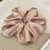 Goma para el pelo satinada con purpurina fina color crema y gypsophila, coleta de pelo nueva 2025 de alta gama y elegante para mujer