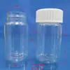 Botella Plástica PET Transparente de 50ML Tapa de Seguridad para Niños Tapas Suaves Botella Botella de Plástico Gomitas de Vitamina C