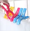 Pinzas de Plástico Grandes a Prueba de Viento para Uso Doméstico, Pinzas de Fijación Fuertes para Ropa y Calcetines