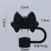 Tapa para Popote Stanley 10mm Diámetro Grande PVC Popote Suave Tapa Muñeco de Dibujos Animados Tapa Antipolvo Mayoreo