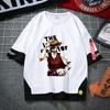 Camiseta de One Piece de manga corta con dibujos animados para hombre y mujer, con el logotipo de Esjobaro, Luffy y Solon de Barba Blanca.