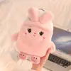 Nova Bolsa Térmica de Pelúcia Desenho Animado com Água Quente Espessa para Estudante Menina Aquecedor de Mãos Duplo Aquecedor de Mãos Fofo para Aquecer a Barriga