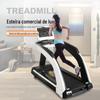 Esteira Comercial Grande com Tela Grande Inteligente para Uso em Academia, Máquina de Caminhada com Absorção de Choque, Esteira com Tela Multifuncional