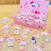 Parche de dibujos animados de anime, colgante de decoración creativa (caja de 50 unidades completa) colgante de llavero de mini bolsa divertida