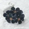Flores artificiales de begonia de tela, materiales florales hechos a mano para manualidades DIY, accesorios para tocados, guirnaldas, decoración de bodas, flores artificiales para arreglo de escenas
