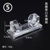 Soporte de Exhibición para Pulseras de Acrílico Soporte para Accesorios de Joyería de Cristal y Jade Soporte para Pulseras con Cuentas Base de Soporte para Accesorios