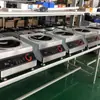 Placa de Inducción Comercial de Acero Inoxidable, Placa de Inducción Cóncava de Alta Potencia, Estufa Eléctrica de Salteado de Bajo Consumo para Cantinas y Restaurantes