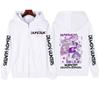 Sudadera con capucha y cremallera de Anime K-Pop Cazadores de Demonios Pullover Harajuku