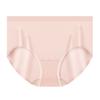 80 Calcinhas Femininas Anti-bacterianas Sem Marcas de Seda Gelada Algodão na Virilha Respirável Levanta Bumbum Tamanho Grande Shorts Meio da Cintura Calcinhas para Meninas