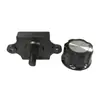 Lejun Recomenda Interruptor Rotativo Quadrado Preto de 6A com Múltiplas Posições e Velocidade Ajustável A4F01 Tampa de Baquelite com Encaixe