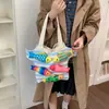 Bolso de hombro de pez payaso de dibujos animados transfronterizo, elegante y visualmente atractivo, perfecto para un look fresco y vibrante, ideal para vacaciones en la playa y como bolso de mano
