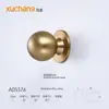 Maçaneta de Liga de Zinco Sólida Multicor de Luxo Leve Estilo Americano para Portas de Armário de Cozinha, Maçaneta de Furo Único para Gavetas de Quarto
