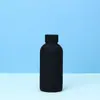 Botella de Boca Pequeña de Acero Inoxidable Americana Transfronteriza, Vaso Simple de Doble Pared con Aislamiento al Vacío, Taza Deportiva Portátil para Exteriores con Acabado Mate