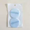 Esponja de Terciopelo de Doble Cara para Polvos Sueltos Algodón Suave Redonda Grande Terciopelo de Cristal Polvo Seco Polvo de Miel Set de Esponjas de Terciopelo para Maquillaje