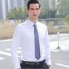 Corbata de cremallera fácil para mujer, Versátil para negocios, trabajo, formal, Corbata de doble capa para hombre, Corbata pequeña, Flor de cuello a rayas para mujer