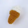 Girassóis de Crochê, Caquis Tricotados à Mão, Laranjas, Amendoins, Maçãs, Enfeites de Natal, Acessórios, Materiais Auxiliares, Acessórios de Tricô