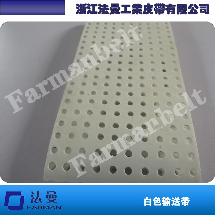 白色打孔输送带