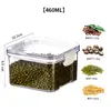 Caja de Almacenamiento de Frasco Sellado Plástico Grado Alimenticio Caja de Almacenamiento para Sopa Liushen Sopa Sishen Frasco de Almacenamiento Transparente
