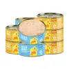 Comida úmida para gatos, latas de alimento principal hidratante, adequadas para gatos adultos e gatinhos, latas de comida nutritiva para gatos